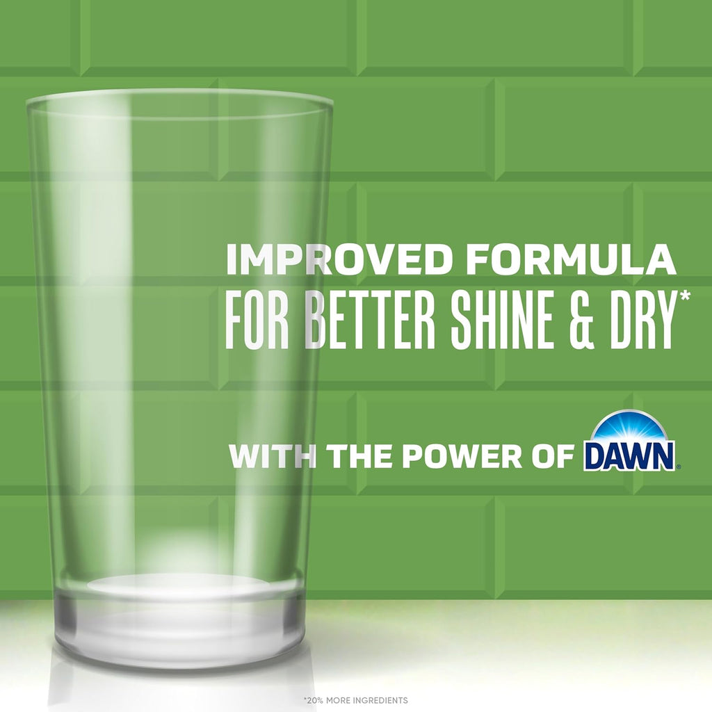 Dishwasher Pods, Dish Detergent Soap, Clean Scent, 124Count (62Count*2pack)