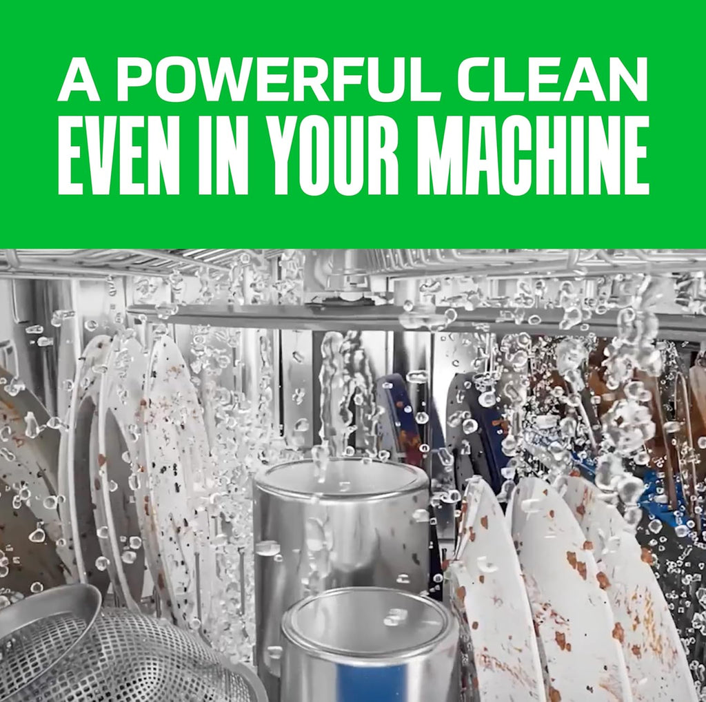 Dishwasher Pods, Dish Detergent Soap, Clean Scent, 124Count (62Count*2pack)